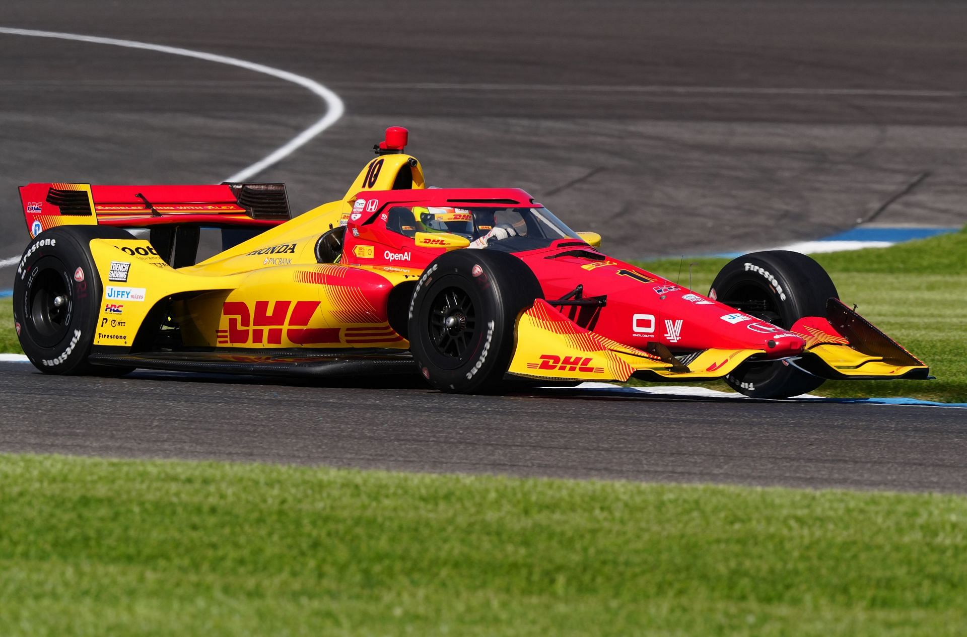 Alex Palou during qualifications for the Sonsio Grand Prix - Source: Getty